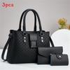 Pu Geometric Pattern Large Capacity Shoulder Bag For Daily Use