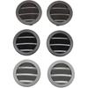 Dashboard Console Air Conditioner AC Vent Grille Small Round Panel Cover Compatible With Mercedes Benz E Class W212 E200 E300 E350 E550(Moka Right)