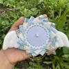 Wings Brooch Holder Itabag Decor Flower Colorful Badges Pins Tray  Bag Accessories