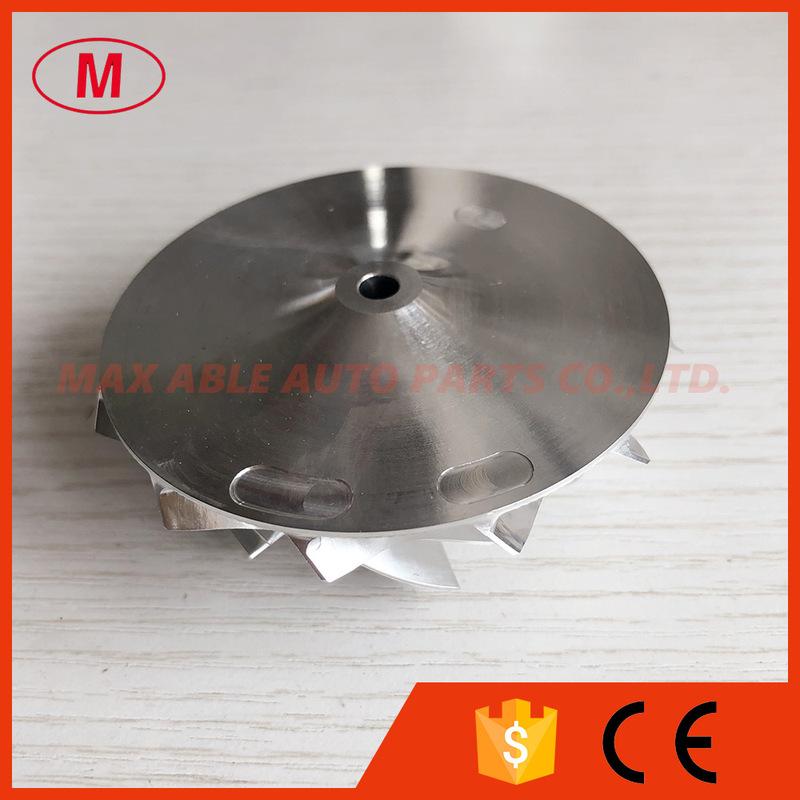 GT15-25 6+6 blades 54.87/70.98mm High Performance Turbocharger milling/aluminum 2618/ Billet Compressor wheel