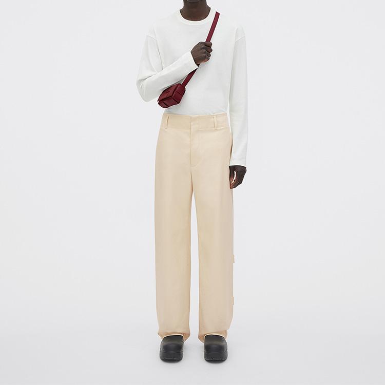 Bottega Veneta Cassette Pillow Bag Minimalist Solid Color Intreccio Weave Lambskin Mini Shoulder Crossbody Bag Women bags Bordeaux-Red 666688VMAY16208