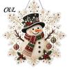 Festive Wall Hanging Ornament Christmas Faux Pearl Painting Suncatcher Kit, Acrylic Snowflake Shaped Board with Lace Adult Crafting Hobby Supplies