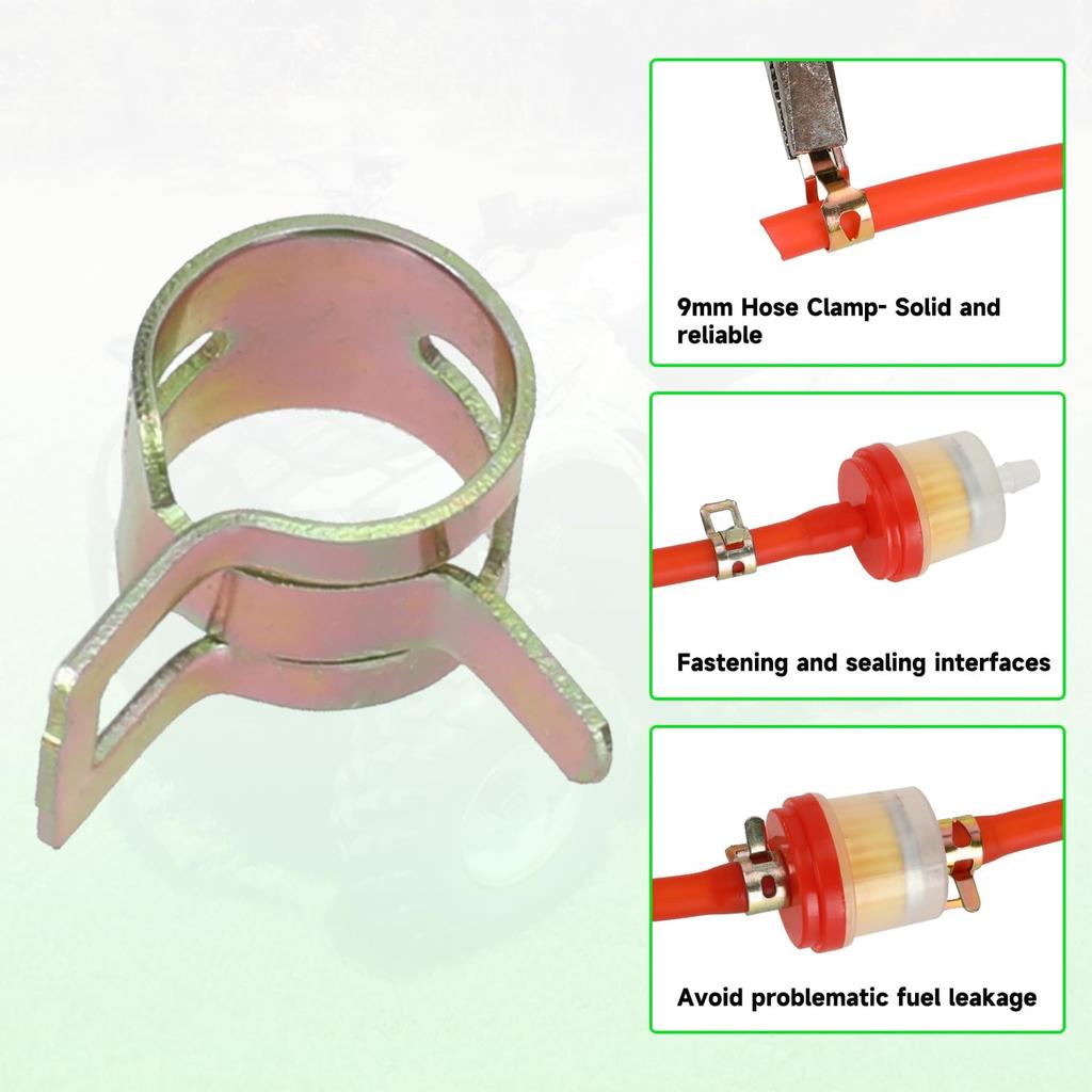 3.28FT 3/16 Inch ID Gas Fuel Line Compatible With 125Cc 110Cc Tao Tao Coolster Apollo GY6 CRF50 XR50 50Cc 90Cc Motorcycle Pit Dirt Bike ATV Go Kart