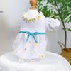 Cats Outfits for Cats Only Pet Costume Dog Clothes Daisies Dress for Girl Dogs