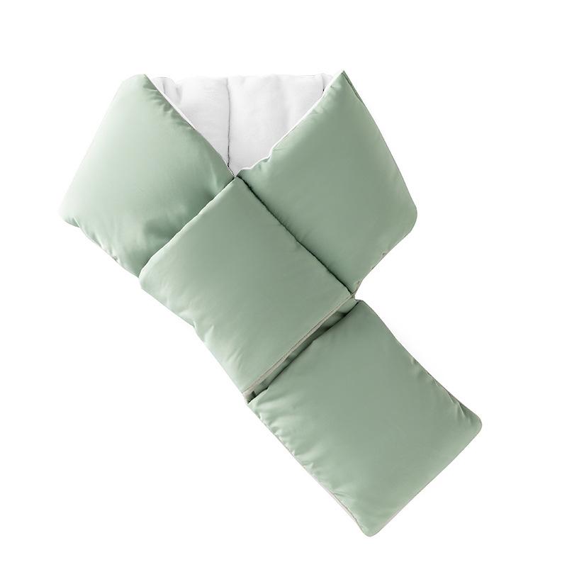 

Унисекс Зимний Пуховый Шарф: Универсальный хлопковый шарф-снуд из облачного шелка светло-зеленый