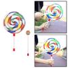 Soft Lollipop Shaped Drum Kids Hand Drum with Foam-Head Percussion Drumstick