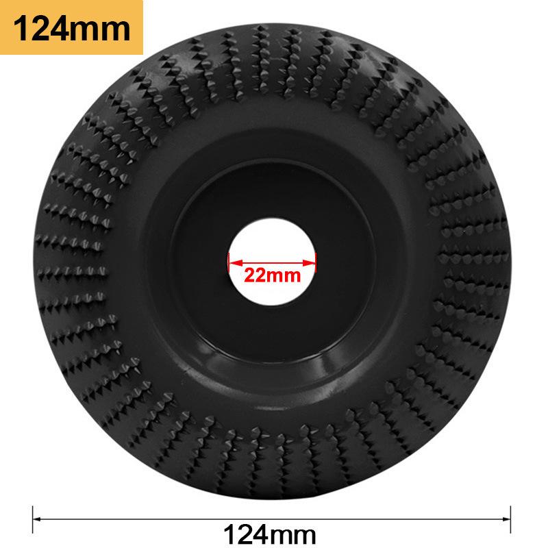 Curved Angle Grinder Shaping Disc for Woodworking and Polishing