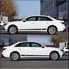 Waterproof Car Side Body Racing Long Stripe Vinyl Decals Graphics Decor Sticker