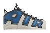 Men's Sneakers Nike Air More Uptempo Industrial Blue Pure Platinum/Burnished Teal-Industrial Blue