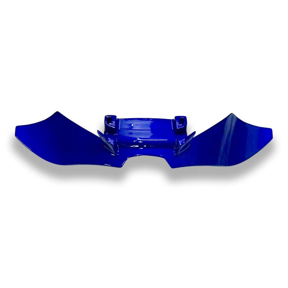 For YAMAHA R7 2022-2025 Motorcycle Beak Winglet Downforce Naked ABS Plastic Frontal Spoilers Front Lower Lip Spoiler Fixed Wing