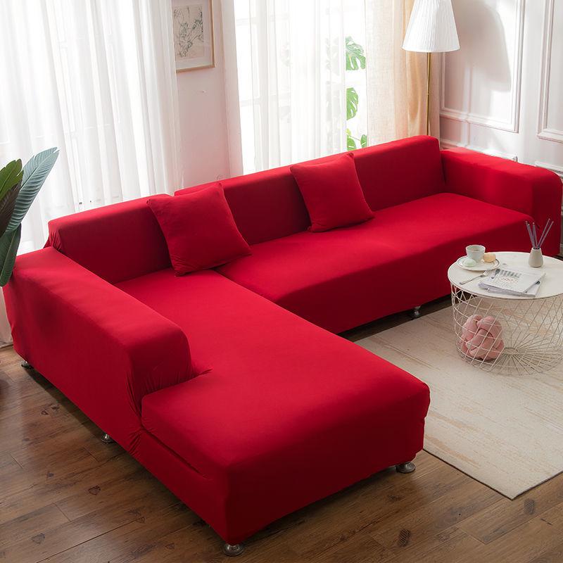 Buy Solid Color Sofa Covers for Living Room Stretch Slipcovers at affordable prices — free