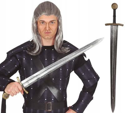 Knight's Sword Rapier Weapon Geralt Medieval Warrior Assassin Ball 75Cm