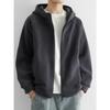 Men's Double-Sided Coral Fleece Hooded Jacket - Autumn/Winter 2025 Style, Thickened and Warm for Outdoor Casual Wear