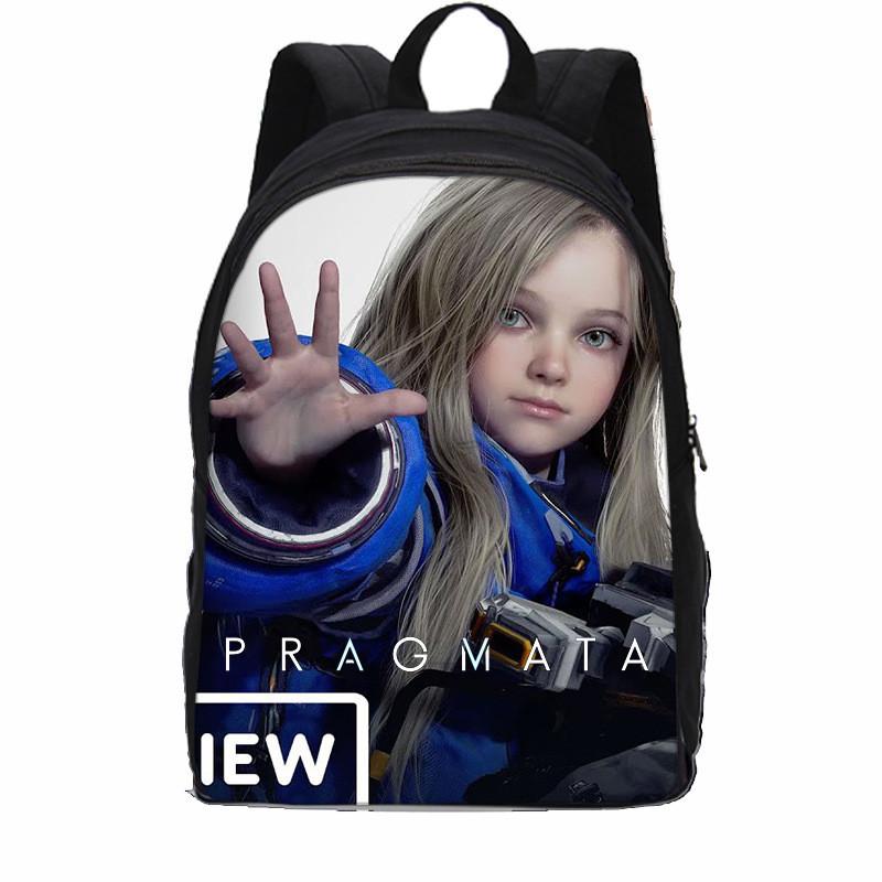 Pragmata Hugh Diana Printed Laptop Bag Ergonomic Comfort Shoulder Straps Daily Work Business Backpack