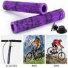 Rubber Bicycle Handlebar Grips Non-slip Mtb Cuffs Soft Scooter Bike Handle Bar Covers For 22.2mm Bicycles Scooters Motorcycles