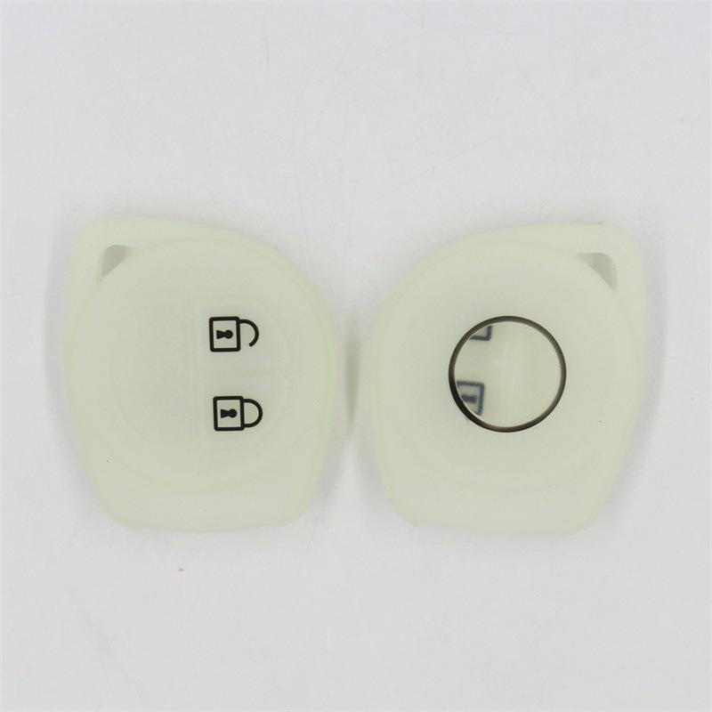 Silicone Key Bag for Suzuki SX4 2 Button Car Key - Perfect Fit for New Alto Swift, Protective Shell