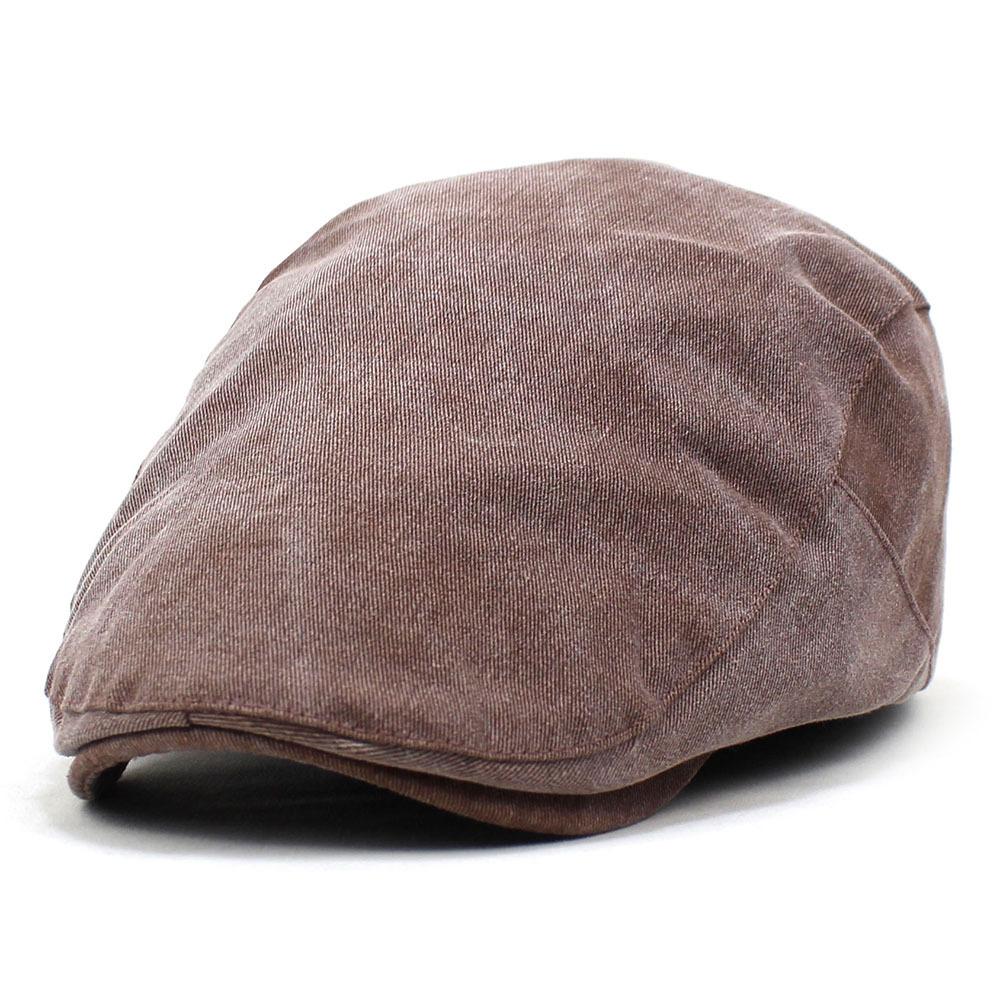 

Fashionable Hats Men s Berets Baseball Caps Senior Hats Casual Sun Hats Forward-Facing Hats M（56-58cm） коричневий