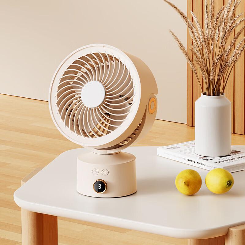 Mini Desktop USB Rechargeable Circulation Fan