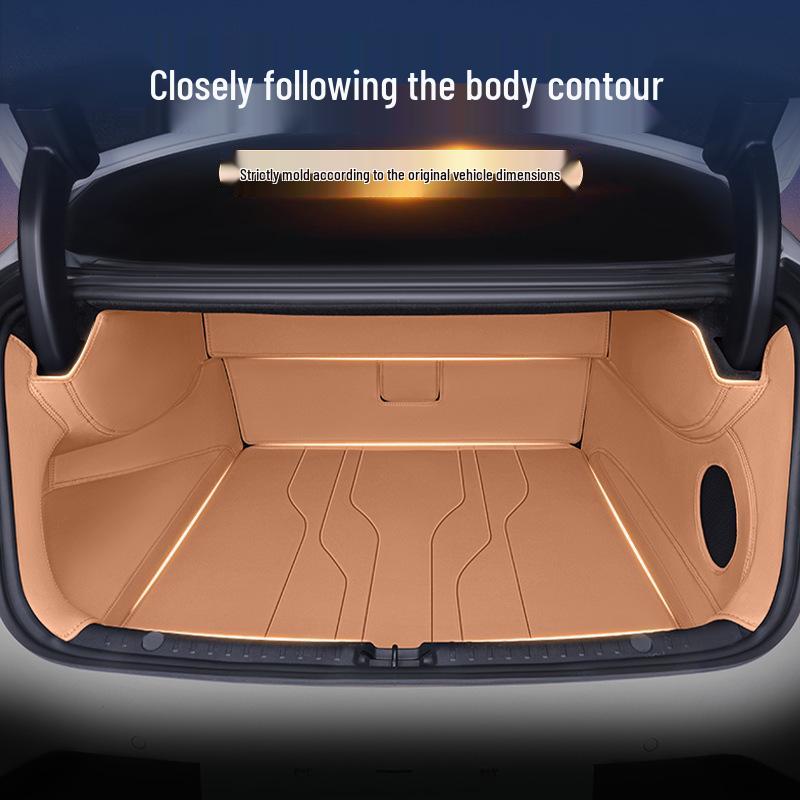Trunk Mat Full Coverage for 2025 BYD Han L - Interior Modification Accessories for EV/DM.
