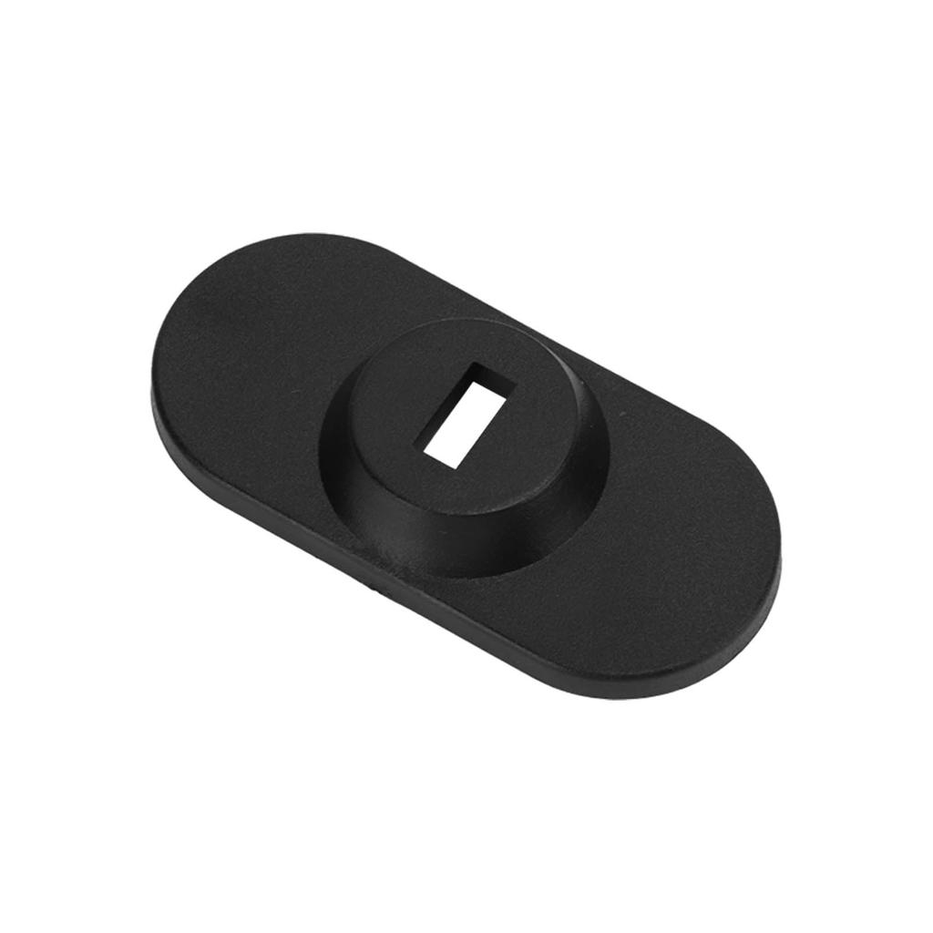 Laptop Ankerplatte Schwarz Diebstahlschutz Schlüsselloch POM Sicherheit Schwarz für Notebook Monitor Telefon