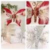 with Clip Christmas Butterflies Ornaments Christmas Tree Decoration  New Year Celebration