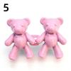 Reusable Metal Buttons Bear Flower Snap Fastener Pants Pin Retractable Button Sewing-on Buckles Jeans Perfect Fit Reduce Waist