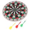 1Set  Dart Board & Darts Game Set Perfect For  Cave Game Room Kids Decoration