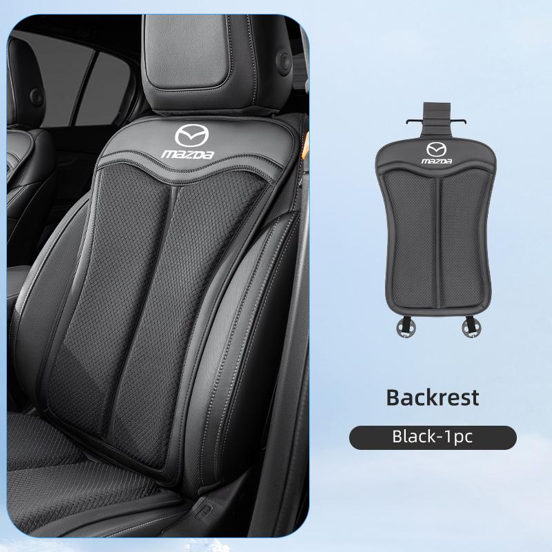 ZATR1 Breathable Car Ice Silk Seat Cover Front Rearseat Cushion Protect For Mazda 3 6 Axela CX5 CX3 CX30 CX9 Atenza Demio RX7 MX5 CX7
