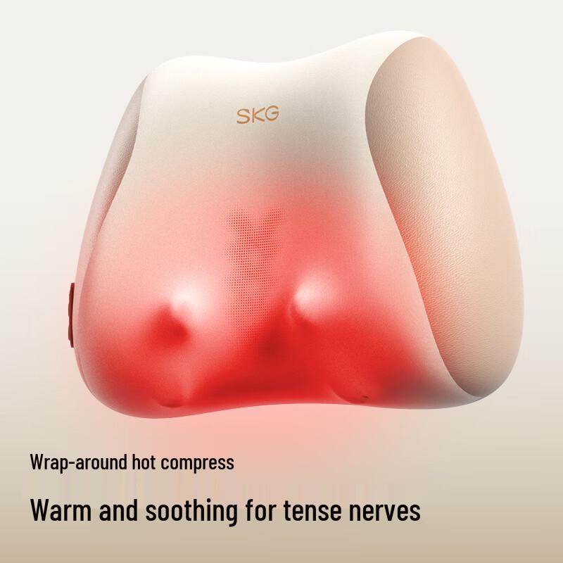 SKG 8500 Red Light Heat Massage Pillow CN Plug (adapter Included)