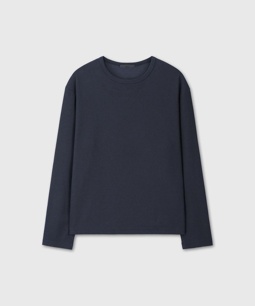 DIVEIN Uniform Waffle Long Sleeve (Navy)