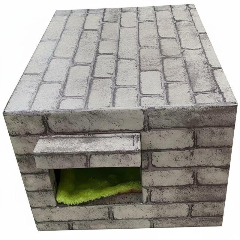Waterproof Outdoor Cat House, Foam Insulated, Stray Shelter