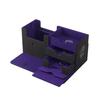 Gamegenic The Academic 133+ XL Premium Deck Box - Double-Sleeved Card Game Protector, Holds Up To 122 Cards and Gaming Accessories, Black/Purple