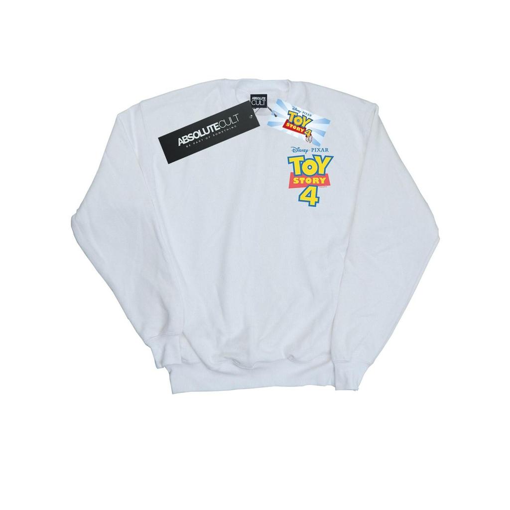 Disney Womens/Ladies Toy Story 4 Logo Breast Print Sweatshirt