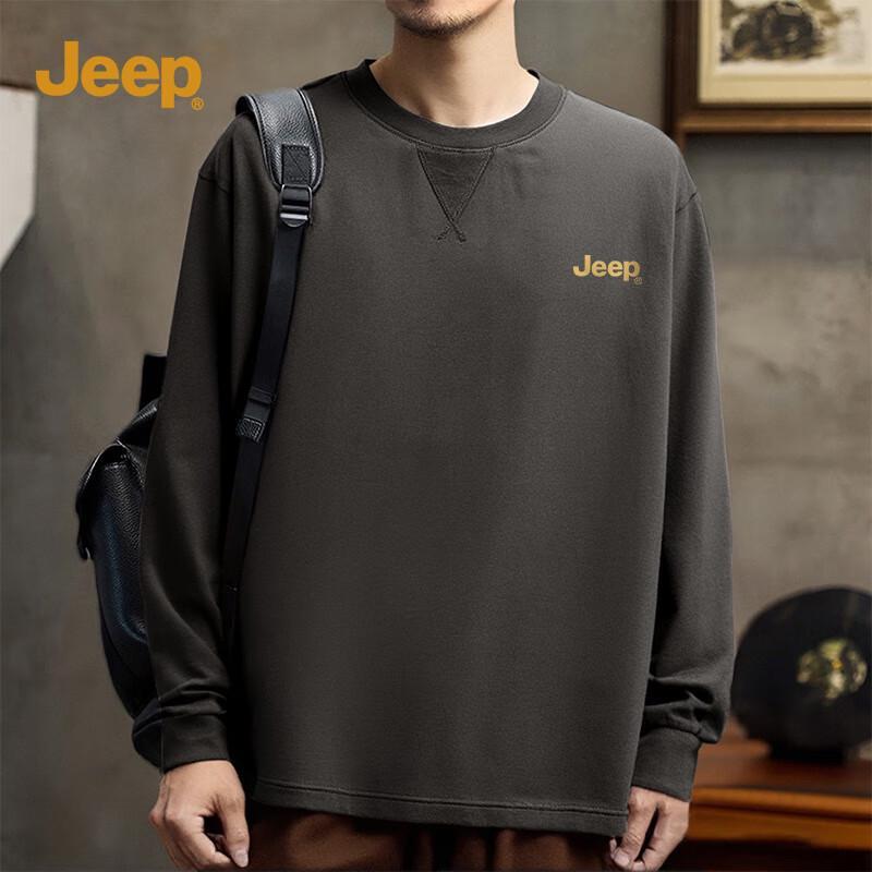 JEEP Men s Graphic Cotton Long Sleeve T-Shirt 3XL
