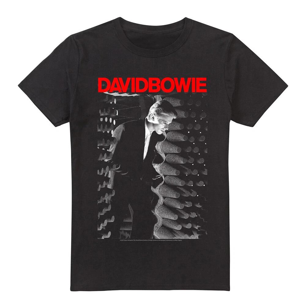 

David Bowie Station To Station 100% Cotton T-shirt Mens Tees Top S-2XL, Black 2XL