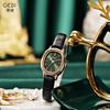 Retro Simple Oval Student Watch Niche Premium Waterproof Women'S Watch Genuine Leather Quartz Women'S Watch