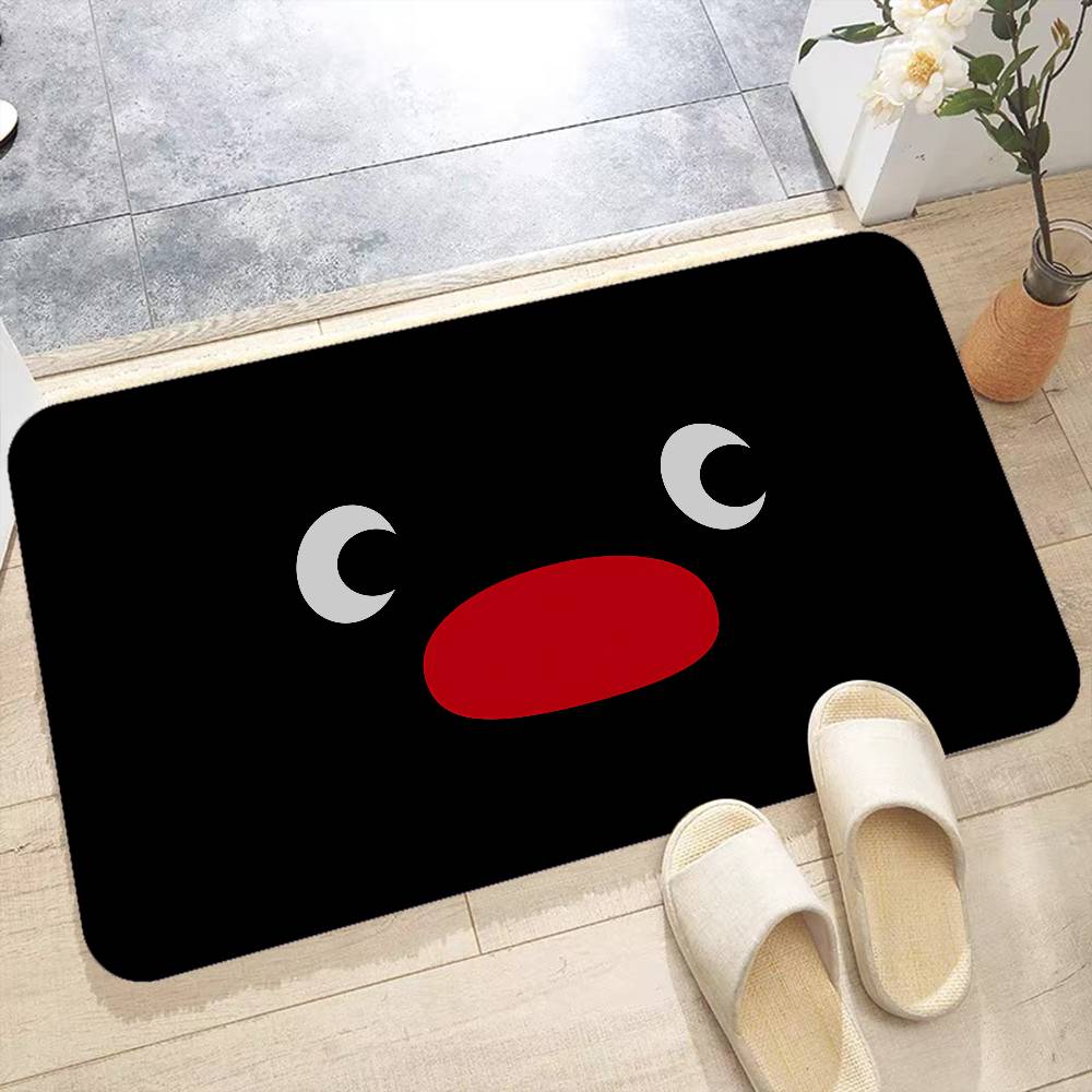 Kinder Animation P-Pingu Fußmatte Waschbar Rutschfest Wohnzimmer Sofas Stühle Bereichsmatte Kücheneingangsbereich Teppich