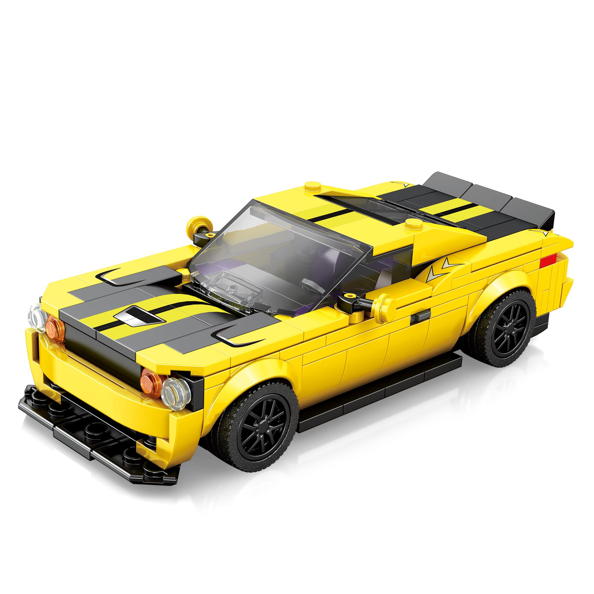 

336 деталей DIY Car Building Blocks Kit Model Car Kit для демонстрации и коллекционирования гоночных игрушек для мальчиков и взрослых