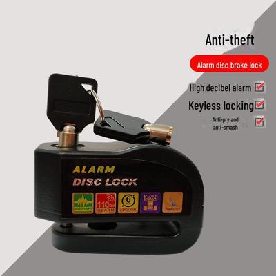 Blocco Antifurto per Freni a Disco con Allarme per Mountain Bike, Motociclette ed E-Bike