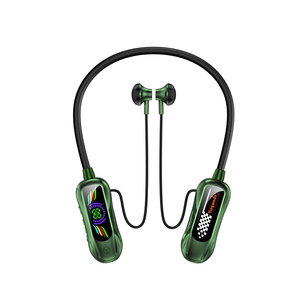 Neckband Bluetooth Earphones: Long Battery, HD Calls, Comfortable, Sweatproof