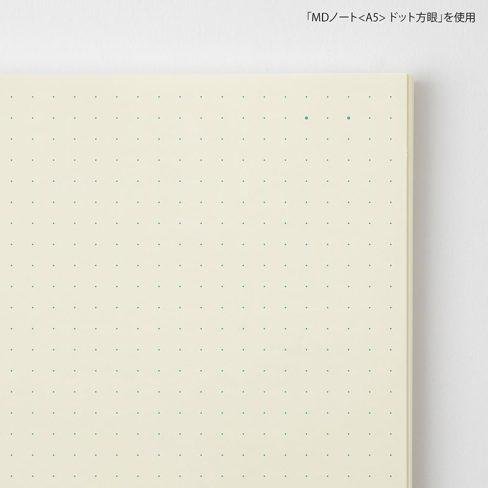 DESIGNPHIL Midori MD Notebook Dot Grid 15375006 - Japanese Stationery