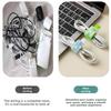 Gifts Cartoon Data Cable Storage Tie Portable Earphone Computer Cable Strap Cable Organizer Multi-function Data Cable Holder