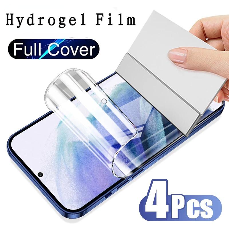 

4 шт. гидрогелевая пленка для Samsung Galaxy S10 S20 S21 S22 Plus Ultra FE Note 20 9 10 Plus A52S A12 A53 A51 A50 Защитная пленка для экрана