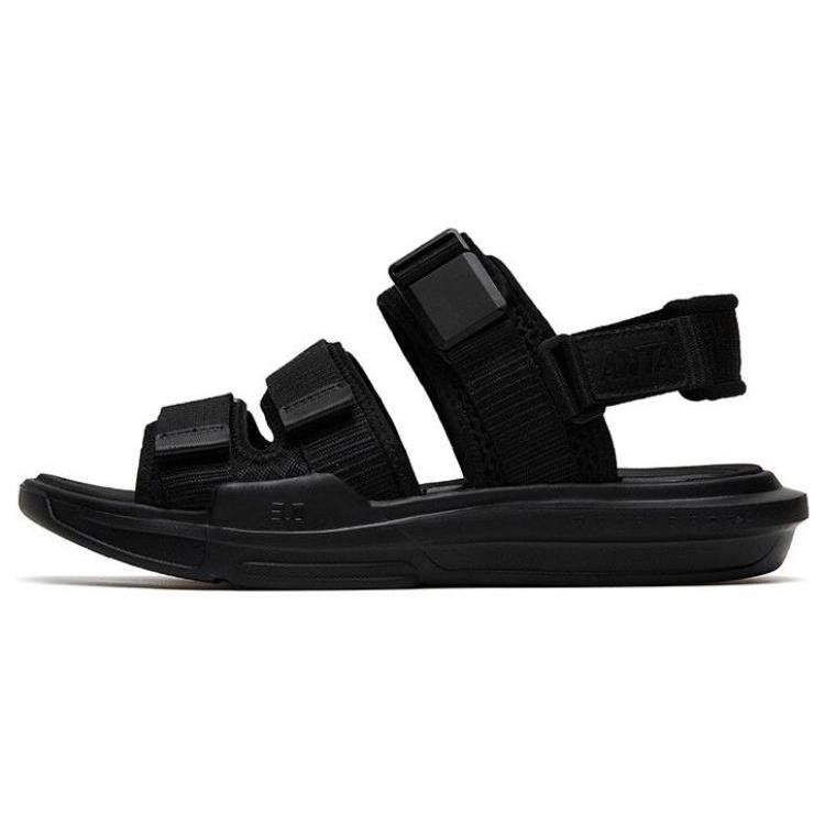 ANTA BaDao Sandals  Black  Men s 112338502-4 EU 41