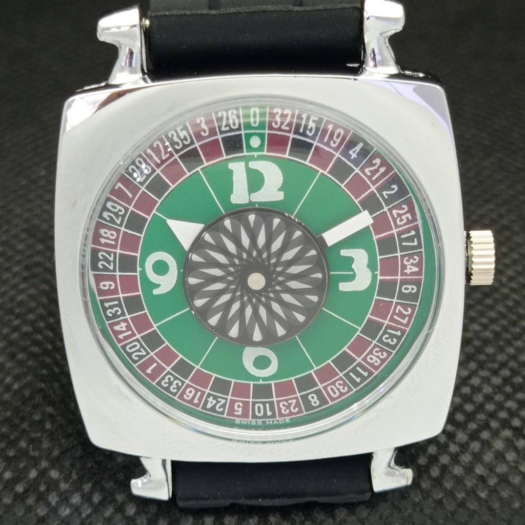 

REFURBISHED ART DECO SWISS MENS MYSTERY DIAL WATCH a309819-1 B587g-a309819