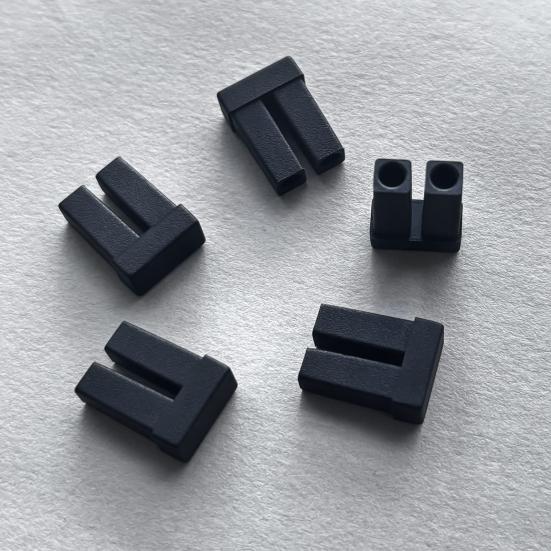 10Pcs LC Dust Caps SFP XFP SFP+ Fiber Optic Optical Transceiver Module Duplex LC Black Rubber Anti-Dust Covers Protectors Guards