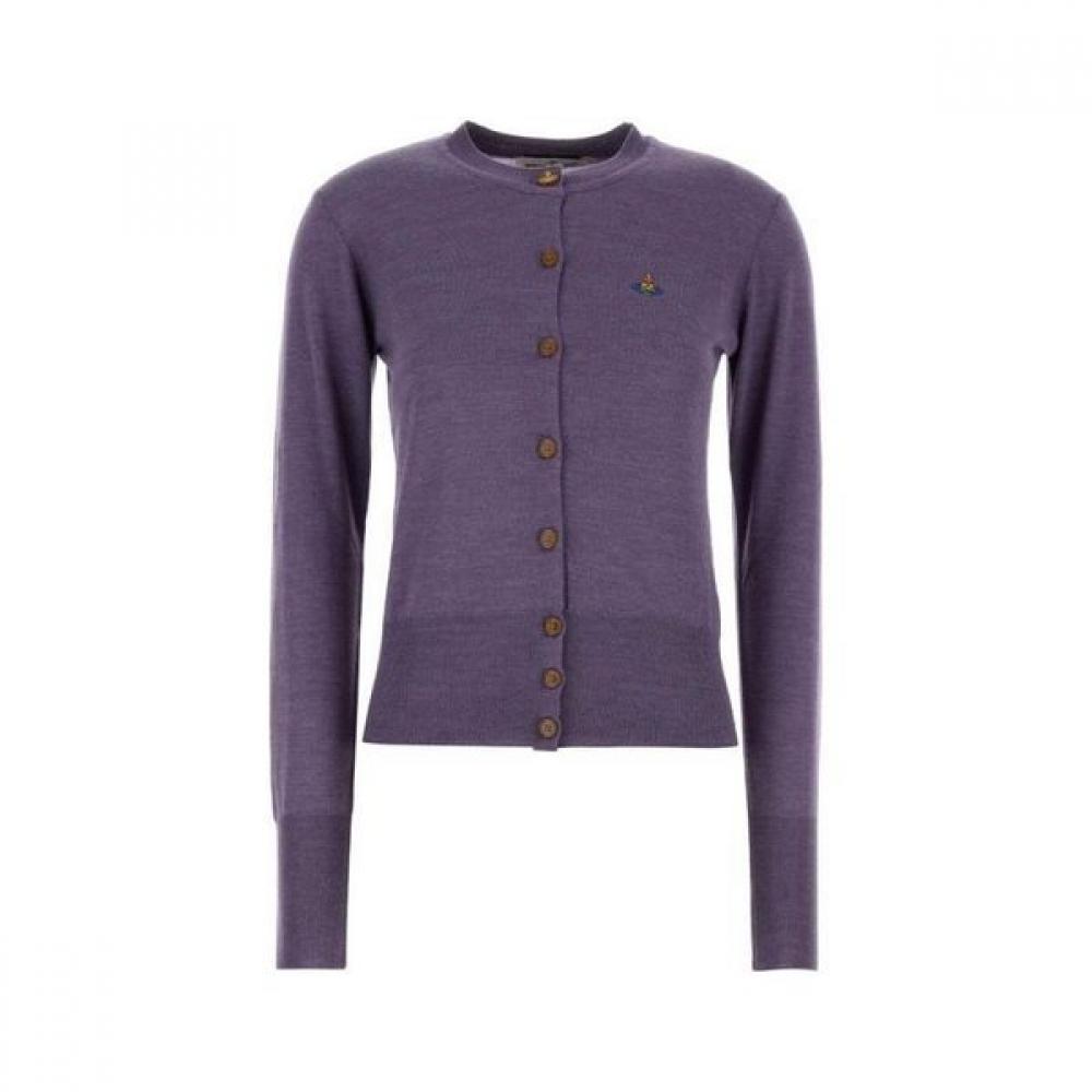 

25ss Vivienne Westwood Cardigan 1803002py001aj402 Lavender Dom XXS (80 around)