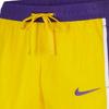 Nike Los Angeles Lakers Courtside Heritage NBA Drawstring Straight-Leg Sports Shorts Men Bottoms Amarillo-Yellow Cv5603-728
