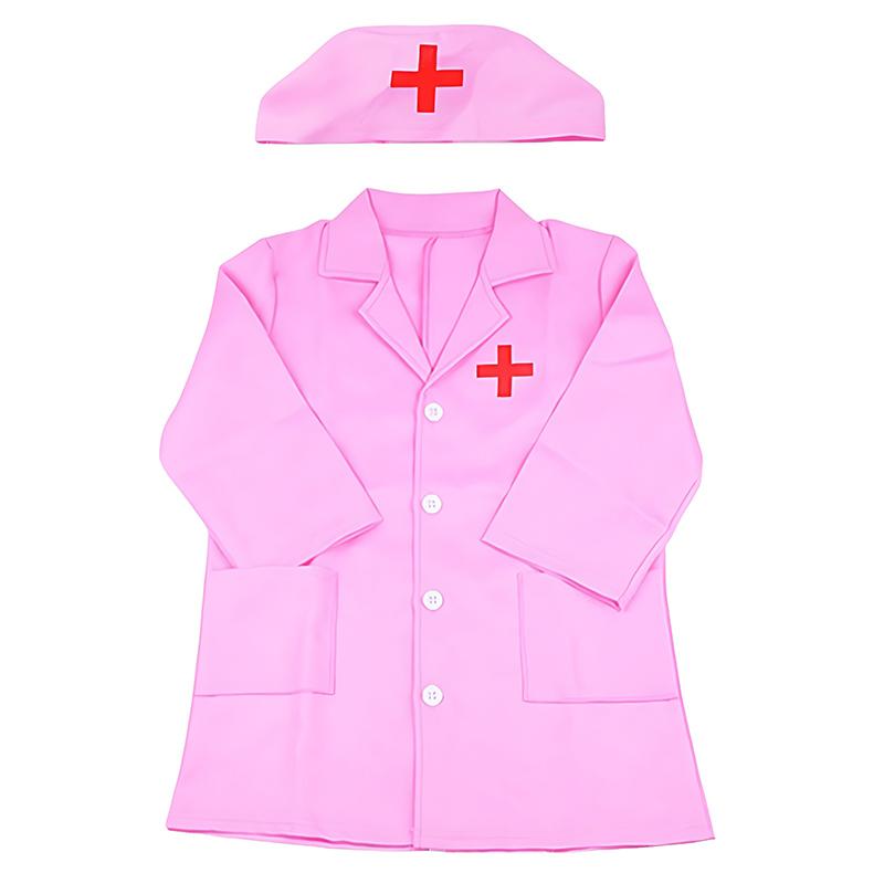 Little Doctor Nurse Cosplay DressUp Simulated Stethoscope Blood Pressure Moni Syringe  Halloween Party Interactive Game Prop ZYF