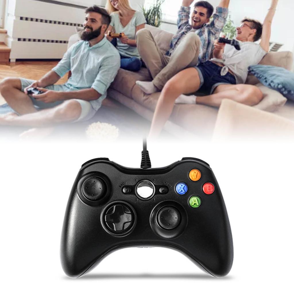 Wired Gamepad for Xbox 360 Universal Vibration Wired Joystick Gaming Controller for Android for PC